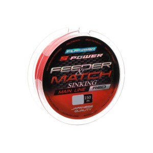 Леска FLAGMAN S-Power Feeder/Match Sinking Main Line 150м 0,25мм