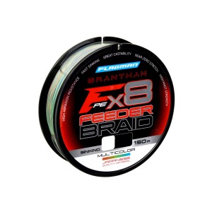 Шнур FLAGMAN Grantham Sinking Feeder Braid X8 150м Multicolor 0,10мм 4,5кг