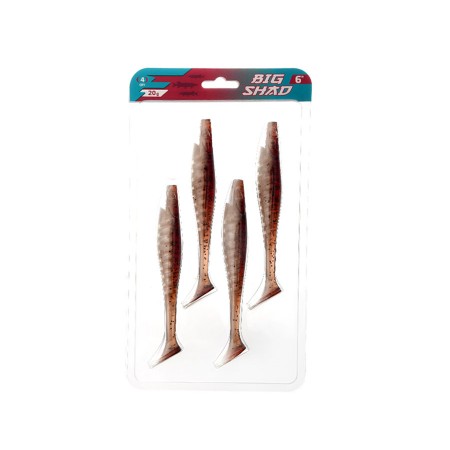 Виброхвост FLAGMAN Big Shad 6" #003 15,2см 4шт