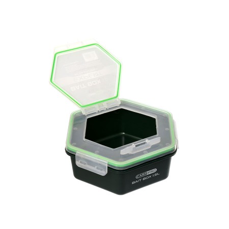 Контейнер для прикормки CARP PRO 1,5л с крышкой без отверствий