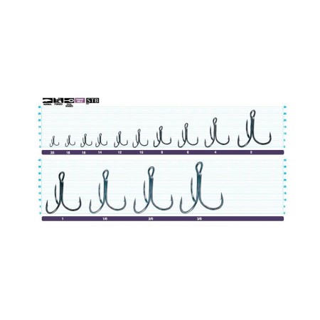 Крючок OWNER тройной ST-36BC №6 8шт