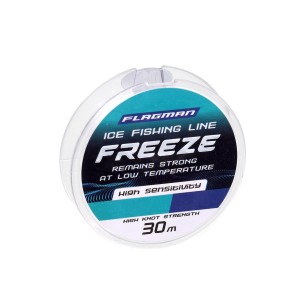 Леска FLAGMAN Freeze ice 30m. 0,064mm. 0,36kg.