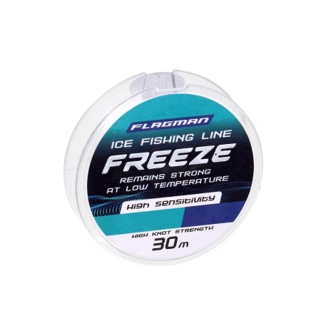 Леска FLAGMAN Freeze ice 30m. 0,064mm. 0,36kg.