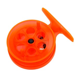 Катушка проводочная Winter House поликарбонат с клавишей 68 мм