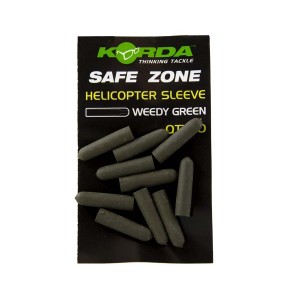 KORDA Трубка отбойник Heli Rubber Green