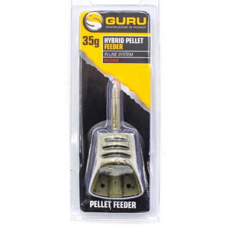 Кормушка GURU Hybrid Pellet Feeder Inline small 35гр