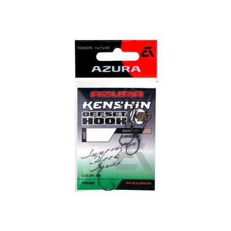 Крючок AZURA Kenshin Offset Hook #4/0
