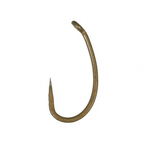 Крючок KORDA Kaptor Kurv Shank Barbless Gravel №4 безбородый