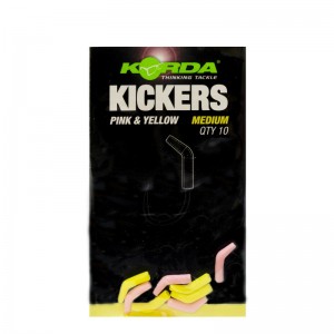Лентяйка KORDA Kickers Yellow/Pink medium для крючка №6-8