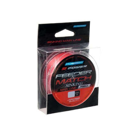 Леска FLAGMAN S-Power Feeder/Match Sinking Main Line 150м 0,30мм