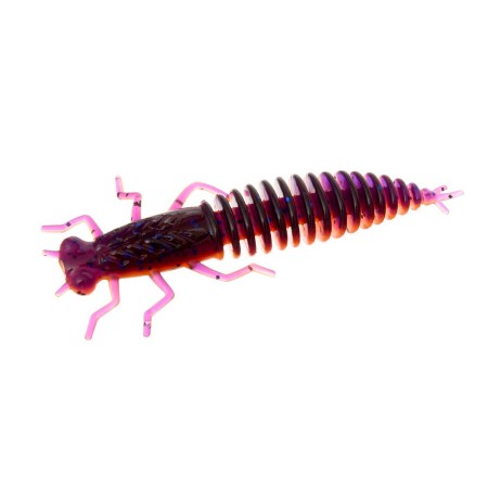 Нимфа FLAGMAN Tonbo 2,5" #0502 Violet / Orange