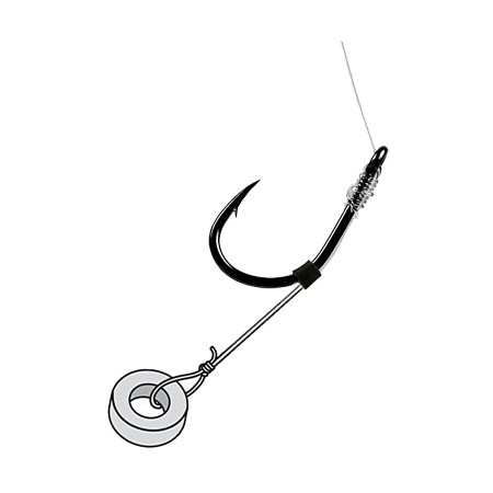 Оснастка готовая фидерная OWNER FD-02 №6 d0,25мм 6шт