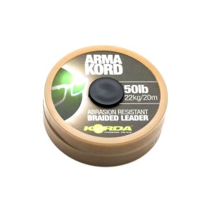 Шок-лидер плетеный KORDA Arma-Kord 50lb 20м