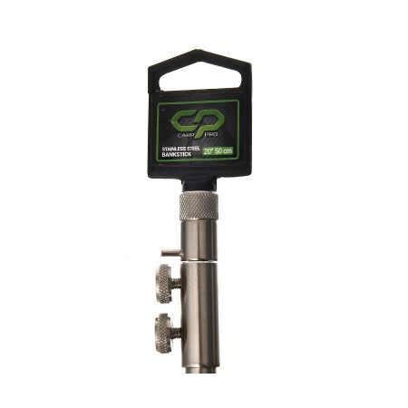 Стойка телескопическая CARP PRO Bank Stick 50-90см нерж. сталь вкручивающ. Стойка телескопическая CARP PRO Bank Stick 50-90см нерж. сталь вкручивающ.