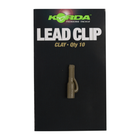 Безопасная клипса KORDA Safe Zone Lead Clip Clay