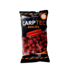 Бойлы тонущие DYNAMITE BAITS Carp-Tec Strawberry 15 мм. 1 кг.