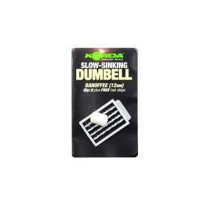 Имитационная приманка KORDA Dumbell Slow Sinking Banoffee 12мм