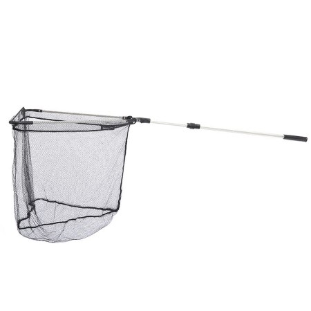 Подсак складной телескопический FLAGMAN Landing Net Black PE Mesh 60x60, head 1.,80 м, 2 секции