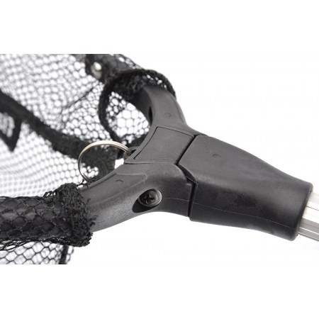 Подсак складной телескопический FLAGMAN Landing Net Black PE Mesh 60x60, head 1.,80 м, 2 секции