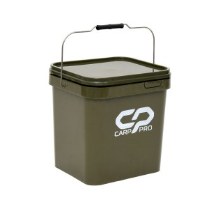 Ведро прямоугольное CARP PRO с крышкой 17л
