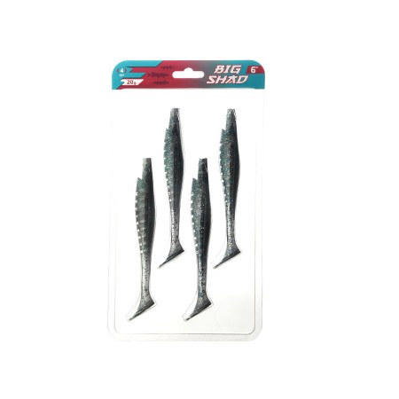 Виброхвост FLAGMAN Big Shad 6" #006 15,2см 4шт