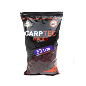 Бойлы тонущие DYNAMITE BAITS Carp-Tec Plum 15 мм. 1 кг.