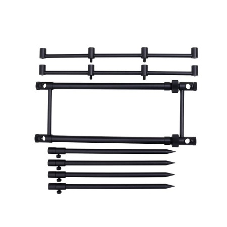 Род-под CARP PRO 4 удилища 4 телескопические ноги Black Alu 40-70 см