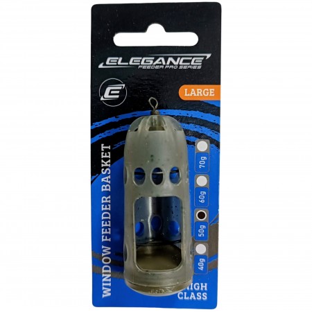 ELEGANCE FEEDER PRO Кормушка фидерная Окно Window Feeder d25х61мм L 40г