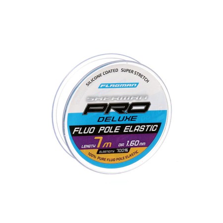 Амортизатор FLAGMAN Deluxe Fluo Pole Elastic 7m 1.60mm Blue