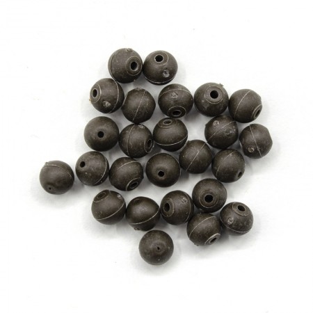 Бусина резиновая KORDA Rubber Bead Brown 4мм