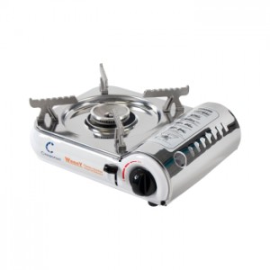 Плита наст. газовая "СЛЕДОПЫТ - WeenY", нерж. Сталь