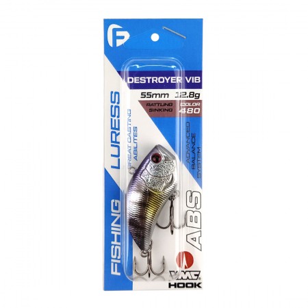 Воблер FLAGMAN Destroyer Vib 55S 55mm 12.8gr цвет 480