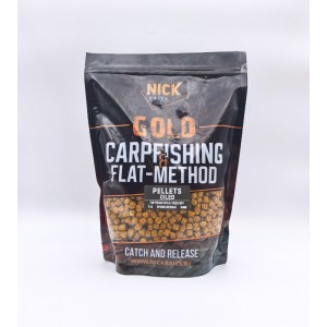 Прикормка рыболовная пеллетс NICK BAITS GOLD "OILED 10 мм" Тигровый орех; 1 кг