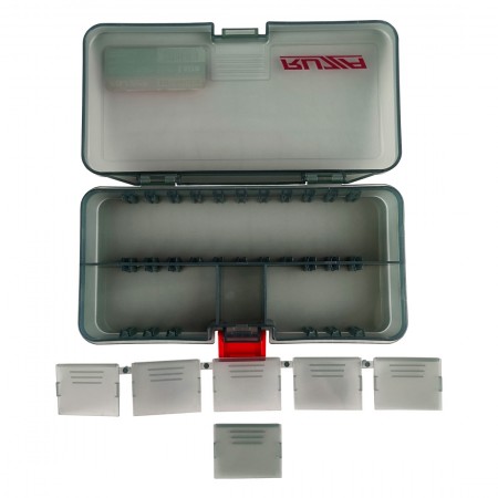 RUZZA Коробка для приманок 178x94x32мм 2 перегородки + 6 перемычек