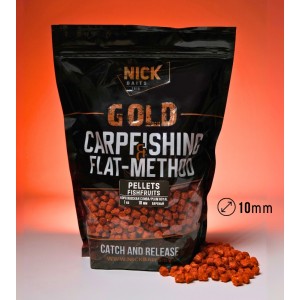 Прикормка рыболовная пеллетс NICK BAITS GOLD "FF 10 мм" Королевская слива; 1 кг