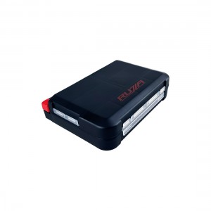 RUZZA Коробка двойная 133x97x37мм 8 отделений + 4 съемных перегородки