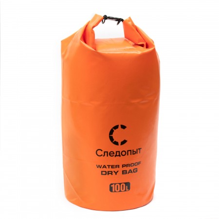 Гермомешок "СЛЕДОПЫТ" - Dry Bag без лямок, 100 л, цв. Оранжевый.