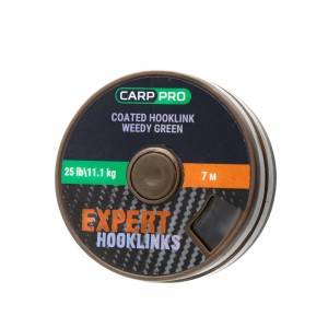 Поводковый в оболочке CARP PRO 25LB 7M зеленый