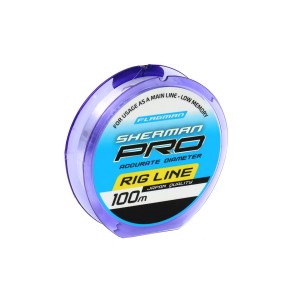 Леска FLAGMAN Sherman Pro Rig Line 100м 0,105мм