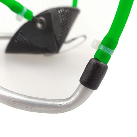 Рогатка FLAGMAN с системой регулировки дальности 7 мм+ 4 стяжки Made in Italy