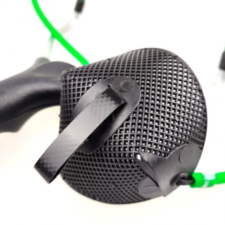 Рогатка FLAGMAN с системой регулировки дальности 7 мм+ 4 стяжки Made in Italy