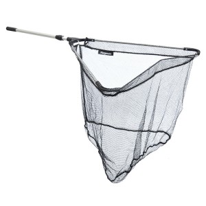 Подсак складной телескопический FLAGMAN Landing Net Black PE Mesh 60x60, head 1.,80 м, 2 секции