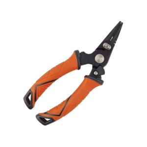 RUZZA Плоскогубцы с прямыми губками и замком 18см