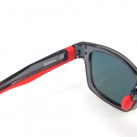 Очки поляризационные "СЛЕДОПЫТ" "Ultima" в футляре, линзы grey with red revo.