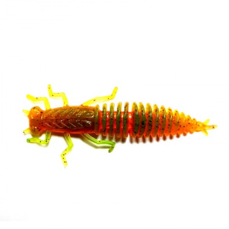 Нимфа FLAGMAN Tonbo 3,0" #0215 Orange / Chartreuse
