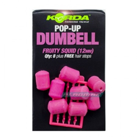 Имитационная приманка KORDA Dumbell Pop-Up Fruity Squid 12мм