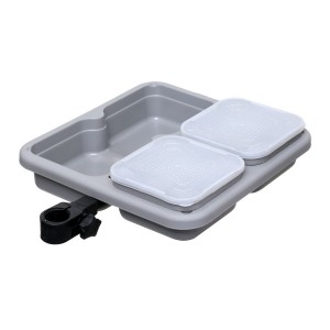 Подставка для коробок с креплением на платформу FLAGMAN D-25/30/36мм, (480х370mm) + 2 коробки (17х17