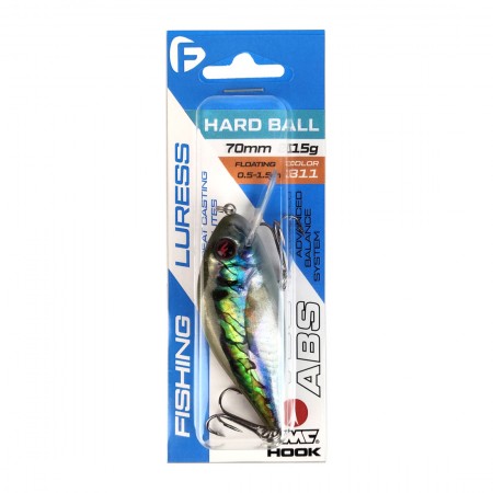 Воблер FLAGMAN Hard Ball 70F 0.5-1.5m цвет 311