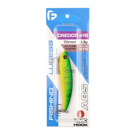 Воблер FLAGMAN Credos Vib 70S 70mm 13gr цвет 479 Воблер FLAGMAN Credos Vib 70S 70mm 13gr цвет 479