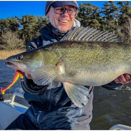 Виброхвост DAIWA TN D'Fin 7.5cm UV Сrush Candy (10шт.)